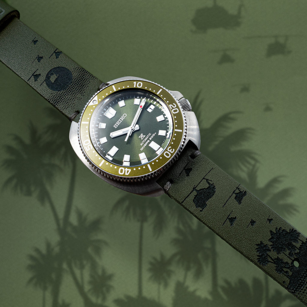 REM – Captain Willard – Laser engraved watch strap – REM Straps