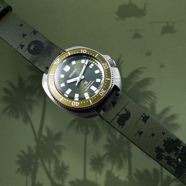 REM – Captain Willard – Laser engraved watch strap – REM Straps