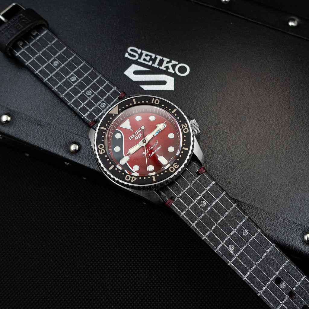 REM – Six String – Laser engraved watch strap for the drivers – REM Straps