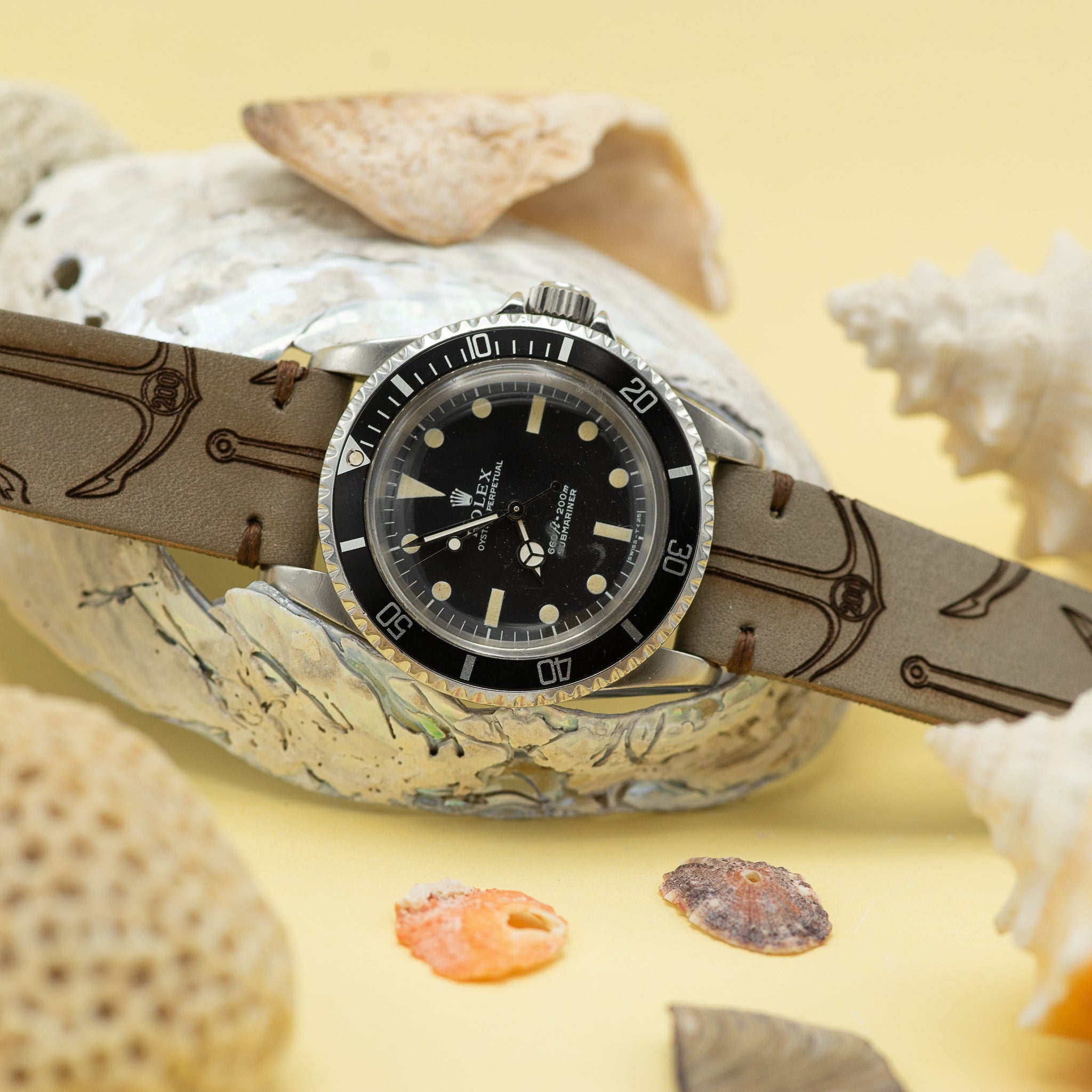 REM – Meters First – engraved watch strap Rolex Submariner – REM Straps